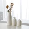 Modern Ceramic Vase Set Decorative Flower Planters for Living Room Display
