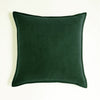 Dark Grey Velvet Throw Pillow Cover with Insert Decorative Cushion Fancy