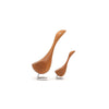 Nordic Swan Wooden Figurine Hand Carved Desktop Home Decor Craft Ornament