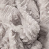 Lavender Grey Faux Fur Throw Blanket with Sherpa Backside Cozy