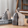 European Couple Figurine Craft Ornament Romantic Home Decor Valentine Gift Display