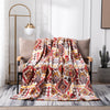 Southwestern Havana Geometric Plush Fleece Flannel Throw Blanket Soft Cozy Bedding