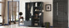 Antique Blue Hall Tree Shoe Cabinet with Storage Bench and Drawers
