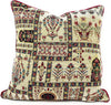 White Mughal Floral Botanical Tapestry Throw Pillow Covers Cottage Style Decorative
