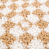 Kieu Mustard & Ivory Checkered Area Rug