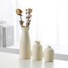 Modern Ceramic Vase Set Decorative Flower Planters for Living Room Display
