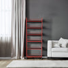 Red Rolling Kitchen Storage Tower Shelf with Six Sliding Basket Layers