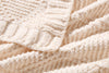 Diamond Chenille Throw Blanket