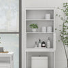 Over Toilet Bathroom Storage Shelf Cabinet with Doors and Organizer