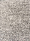 Keita Cream & Black Grid Plush Rug
