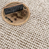 Keita Cream & Brown Area Rug