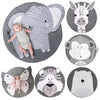 Cotton Baby Play Mat Round Animal Carpet for Crawling and Sleeping