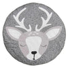 Cotton Baby Play Mat Round Animal Carpet for Crawling and Sleeping