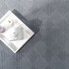 Soft Washable Area Rug Aspen with High-Low Pattern