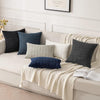 18"x18" tufted dot corduroy throw pillow 16 colors soft 3d dotted texture  450g insert included