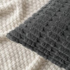 18"x18" tufted dot corduroy throw pillow 16 colors soft 3d dotted texture  450g insert included
