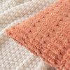 18"x18" tufted dot corduroy throw pillow 16 colors soft 3d dotted texture  450g insert included