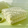 Cool Seersucker Summer Quilt Duvet Cover Set