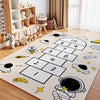 Children’s Crystal Pile Rug Washable Bedroom Crawl Mat Home Decor Accent