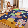 Children’s Crystal Pile Rug Washable Bedroom Crawl Mat Home Decor Accent