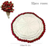 Flower Bouquet Blanket – Soft Lightweight Knitted Throw for Birthday, Wedding & Valentine Gift