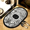 Luxury Absorbent Bathroom Mat Non Slip Wear Resistant Home Floor Rug