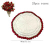 Flower Bouquet Blanket – Soft Lightweight Knitted Throw for Birthday, Wedding & Valentine Gift
