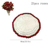 Flower Bouquet Blanket – Soft Lightweight Knitted Throw for Birthday, Wedding & Valentine Gift
