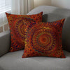 Red Golden Mandala Bohemian Pillowcase Modern Home Bedroom Living Room Decor