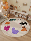 Winter Children’s Room Carpet Waterproof Bedroom Bedside Floor Cushion Rug Decor