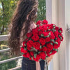 Flower Bouquet Blanket – Soft Lightweight Knitted Throw for Birthday, Wedding & Valentine Gift