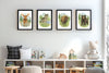 Wild Beasts Art Print, Framed (12" x 16")