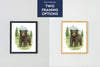 Wild Beasts Art Print, Framed (12" x 16")