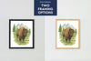 Wild Beasts Art Print, Framed (12" x 16")