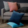 Dark Grey Velvet Throw Pillow Cover with Insert Decorative Cushion Fancy