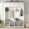 Entryway Hall Tree With Bench And Storage