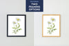 Watercolor Florals Art Print, Framed (12" x 16")