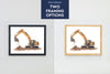 Humongous Trucks Art Print, Framed (16" x 12")