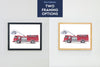 Humongous Trucks Art Print, Framed (16" x 12")