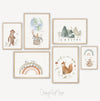 Baby Animals Prints - Luster Paper Nursery Wall Art Prints