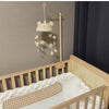 Wooden Wind Chime Clouds Stars Nursery Wall Hanging Kids Room Decoration